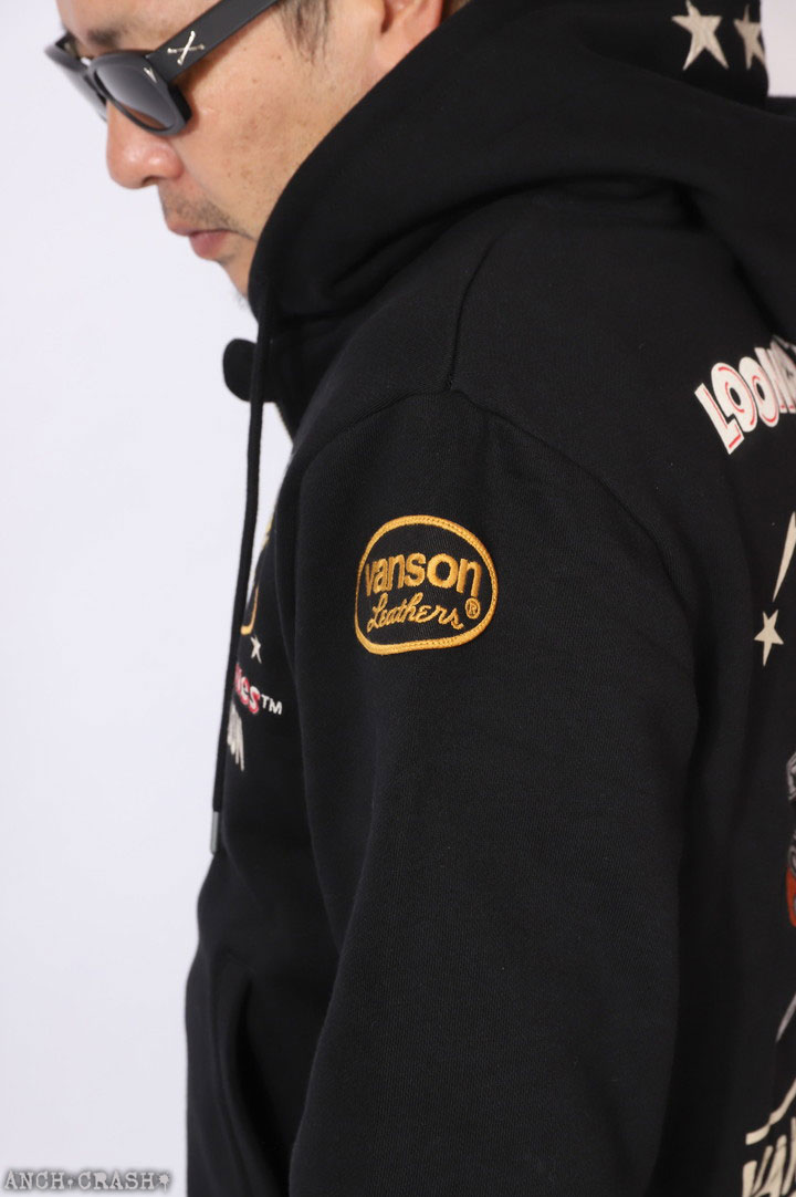 VANSON（バンソン） ルーニー・テューンズ コラボ フルZIP パーカー