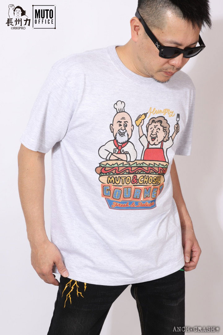 在庫限りセール SALE 50%off 長州力×武藤敬司 半袖 Tシャツ MCST-2108