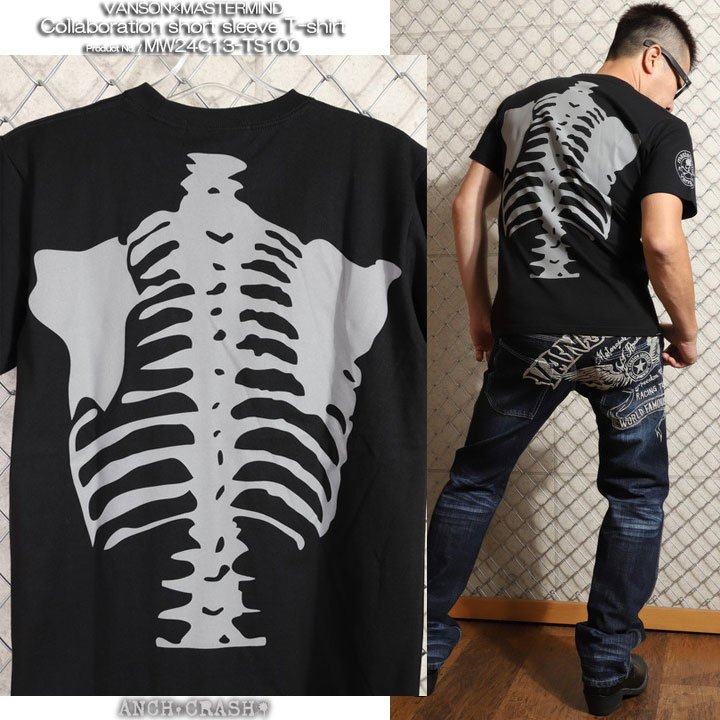 マスターマインド × ロアー コラボ Tシャツ 半袖 ロゴ プリント