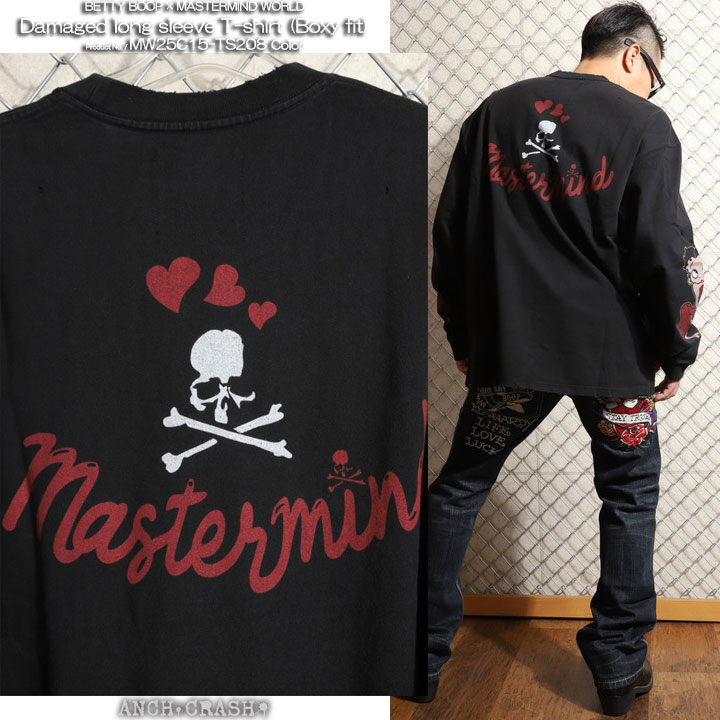 BETTY BOOP（ベティ ブープ） Betty Boop×MASTERMIND WORLD ダメージ