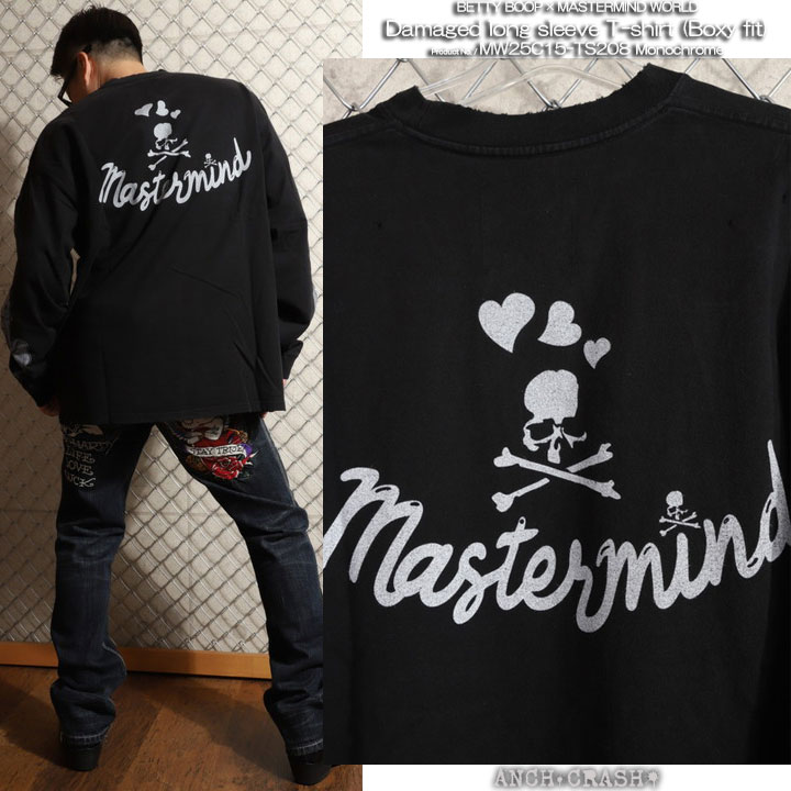 BETTY BOOP（ベティ ブープ） Betty Boop×MASTERMIND WORLD ダメージ