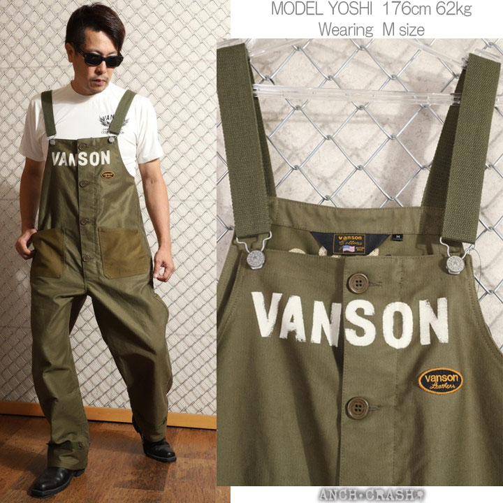 vanson（メンズオーバーオール）｜ボトムス、パンツ