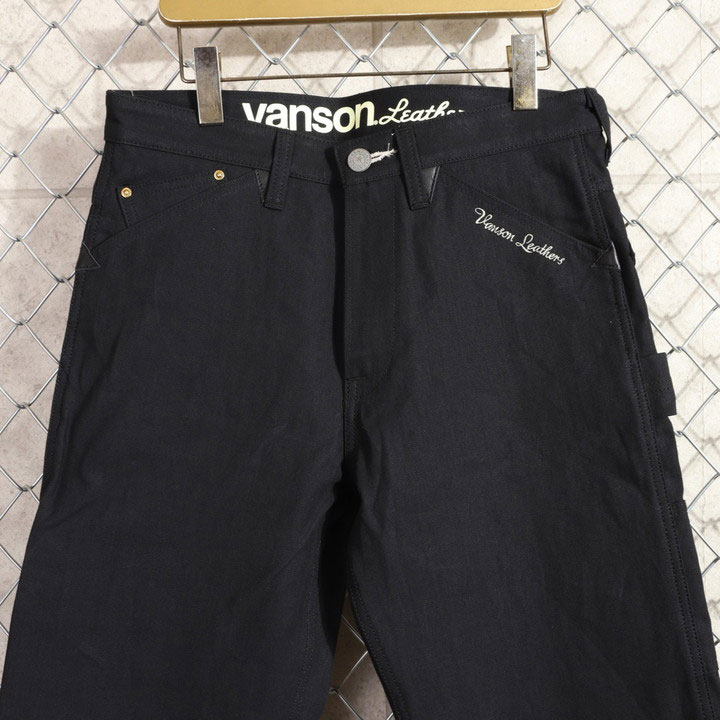 VANSON（バンソン） ペインターダックパンツ NVBL-301B-Duck ワーク