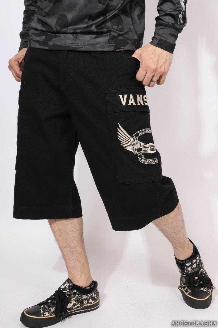 VANSON（バンソン） カーゴショーツ NVBS-2601 ウィングエンブレム