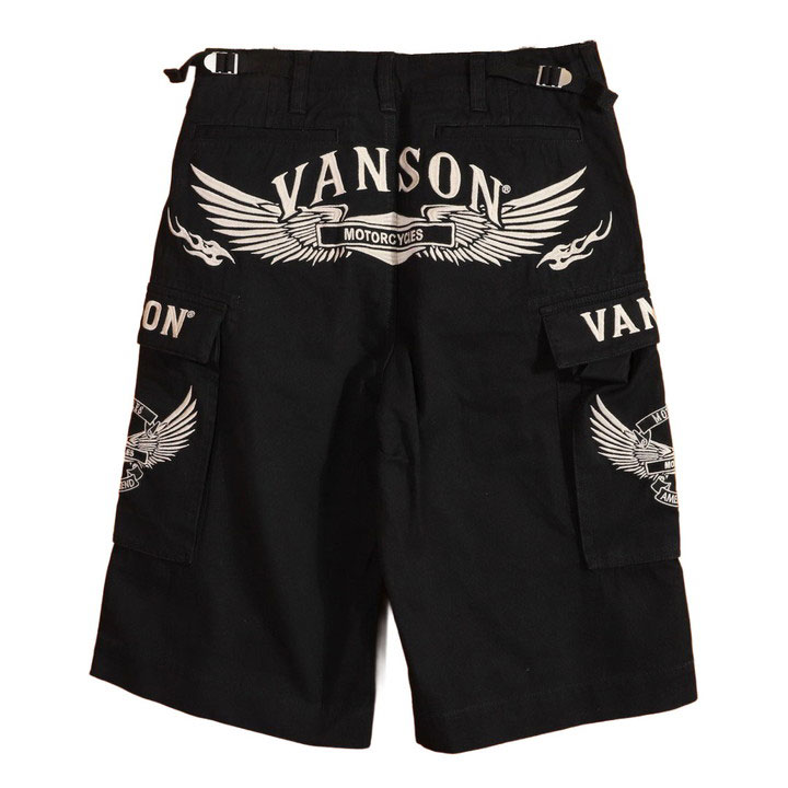 VANSON（バンソン） 72h限定pMAX16倍!6/1pm23:59迄 カーゴショーツ