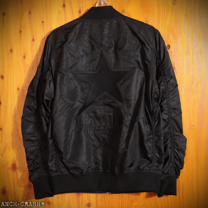 VANSON（バンソン） 72h限定P最大20.5倍!2/1pm23:59迄 スター 中綿なし