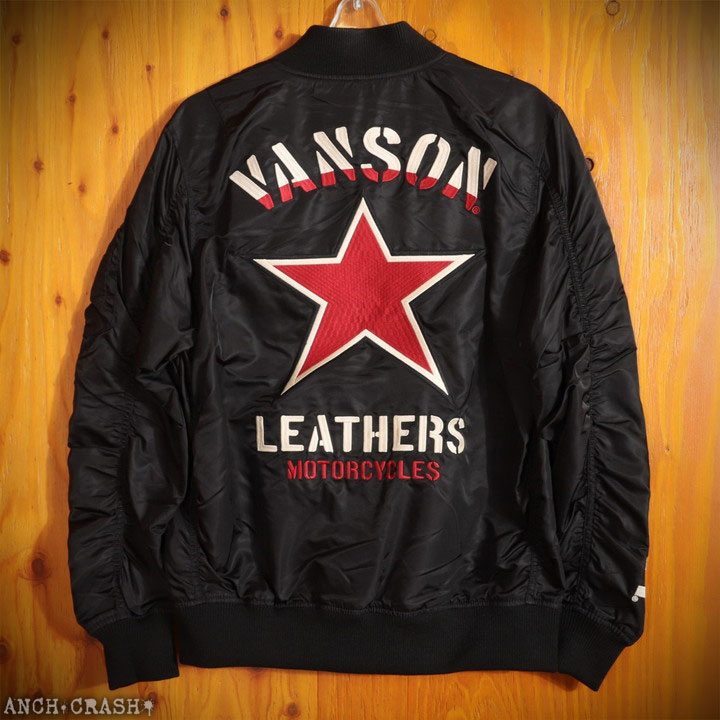 ノバントです POACHER MONTGOMERY VANSON 24h限定P最大14倍!11/17pm23:59迄 スター 中綿なし MA-1