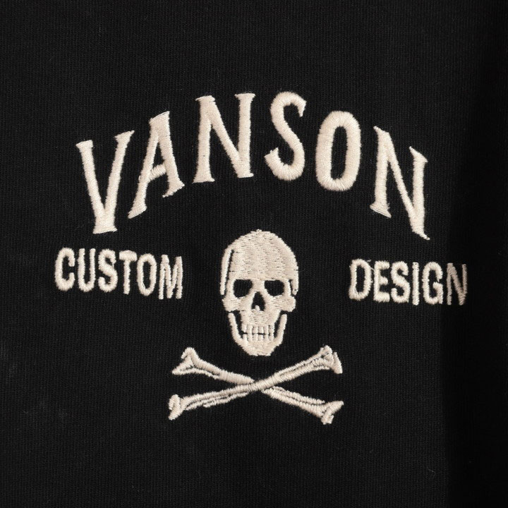VANSON（バンソン） イーグル ロンT NVLT-2416 長袖 Tシャツ 刺繍
