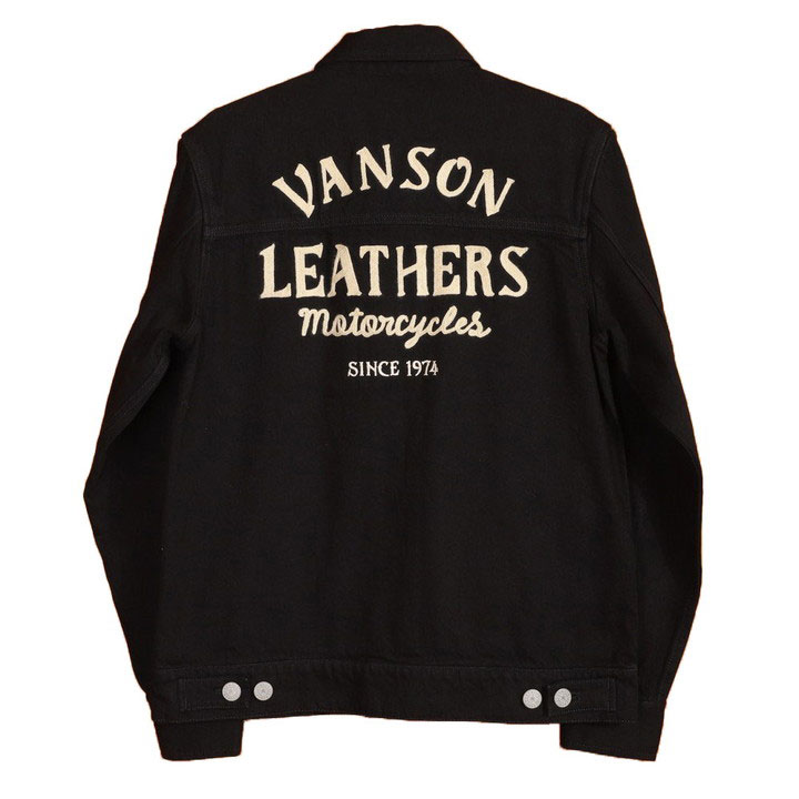 VANSON Gジャン NVSL-2305 デニムシャツ 刺繍 バンソン ジャケット