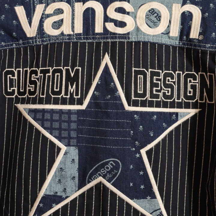 VANSON（バンソン） 在庫限りセール SALE 30%off VANSON スター デニム