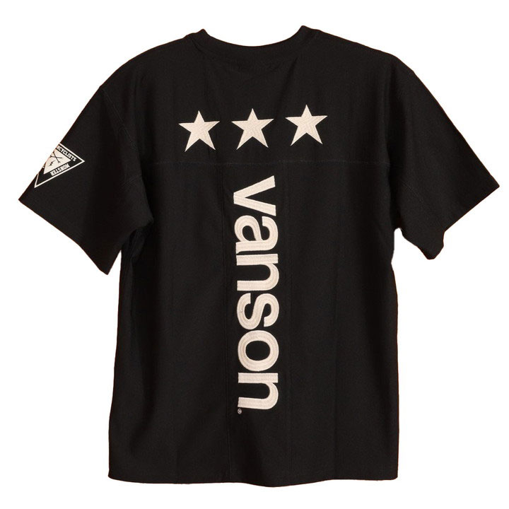 VANSON ヘビーウェイト ドライ 半袖 Tシャツ NVST-2417 バンソン 刺繍