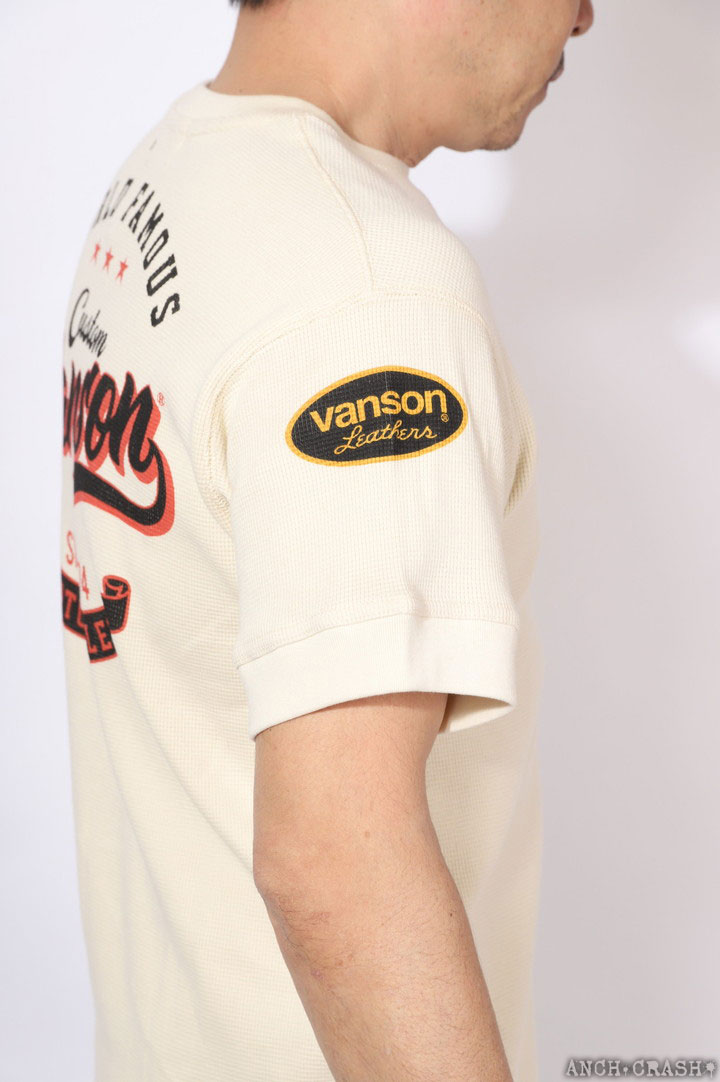 VANSON（バンソン） 24h限定pMAX13.5倍!7/23pm25:59迄 サーマル 半袖T