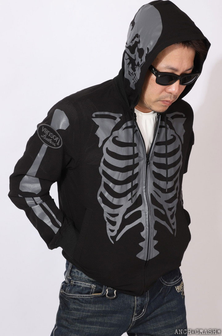 VANSON（バンソン） ボーン サマーメッシュジャケット NVSZ-2508