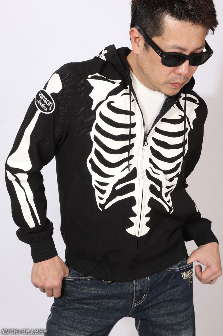 VANSON（バンソン） ボーン サマーメッシュジャケット NVSZ-2508