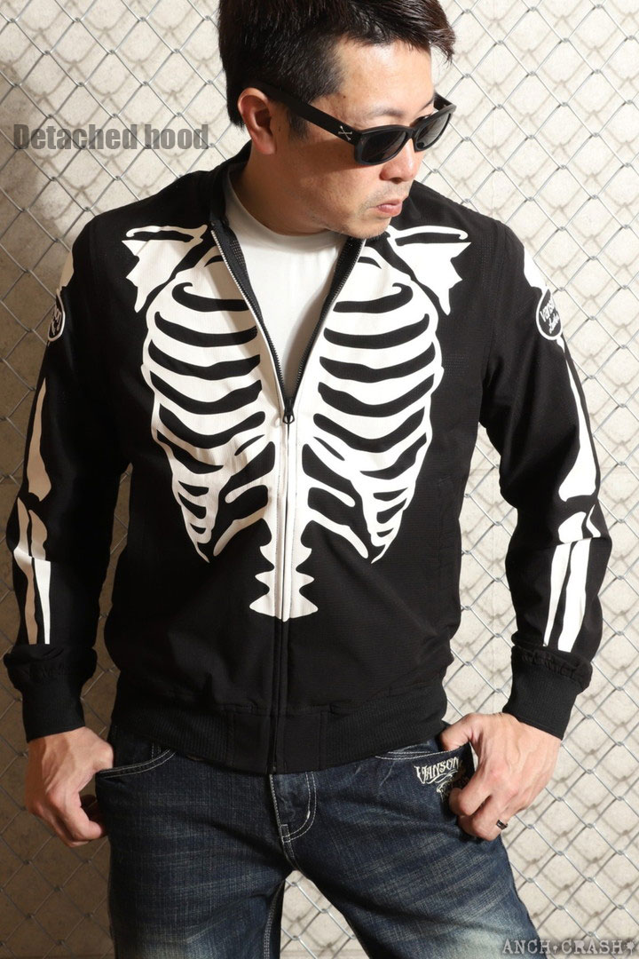 VANSON（バンソン） ボーン サマーメッシュジャケット NVSZ-2508