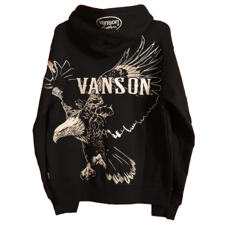 VANSON（バンソン） 24h限定P最大16倍!1/5pm23:59迄 イーグル フルZIP