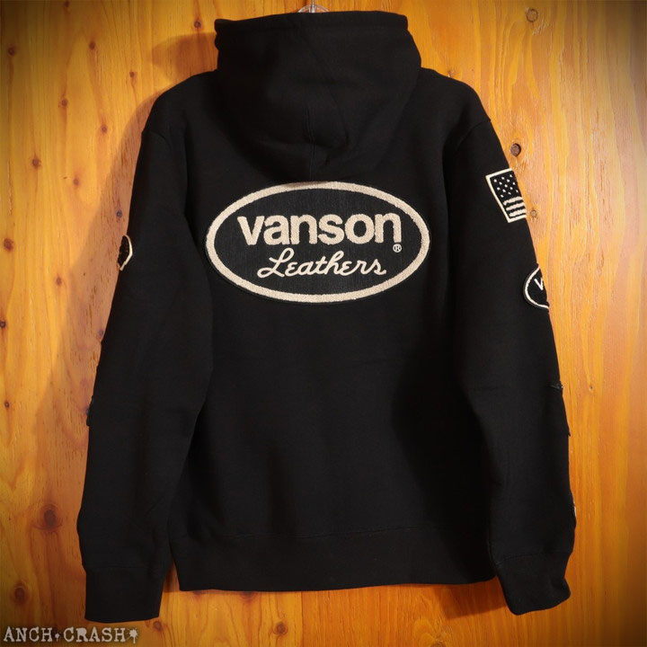 VANSON（バンソン） 24h限定P最大16倍!1/5pm23:59迄 フルZIPパーカー