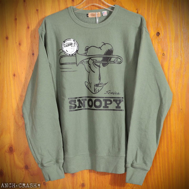 PEANUTS Vintage PEANUTS ヘヴィーオンス クルーネックプルオーバー