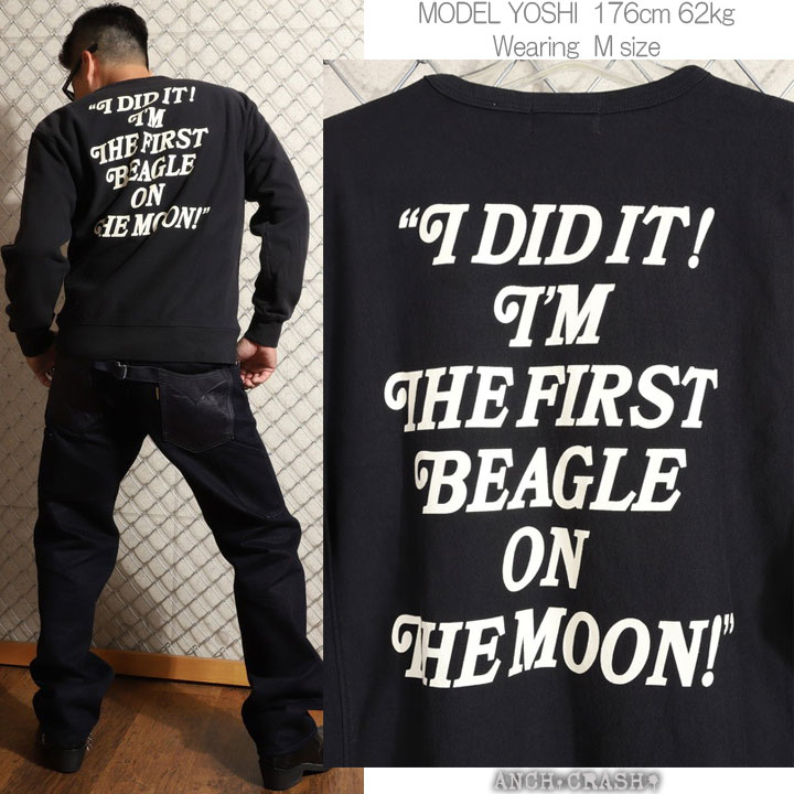 PEANUTS Vintage PEANUTS ヘヴィーオンス クルーネックプルオーバー