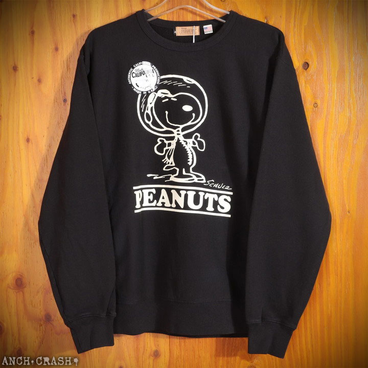 Vintage PEANUTS ヘヴィーオンス クルーネックプルオーバー (PESZ-2403)【送料無料】ピーナッツ スヌーピー MADE IN USA PEANUTS Vintage PEANUTS ヘヴィーオンス クルーネックプルオーバー