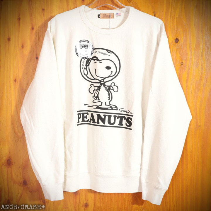PEANUTS Vintage PEANUTS ヘヴィーオンス クルーネックプルオーバー