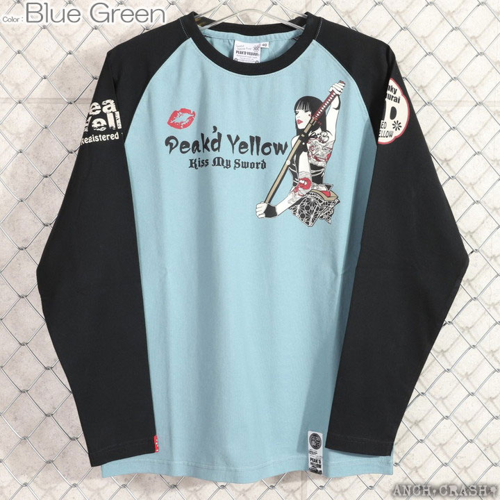 PEAK'D YELLOW KISS MY SWORD ロンT PYLT-242 【メール便送料