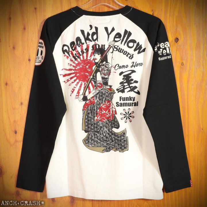 PEAK'D YELLOW KISS MY SWORD ロンT PYLT-242 【メール便送料