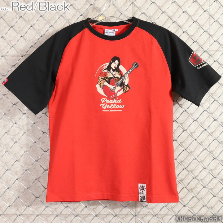 PEAK'D YELLOW『ロックフェス 2026』半袖 Tシャツ PYT-246 ピークド