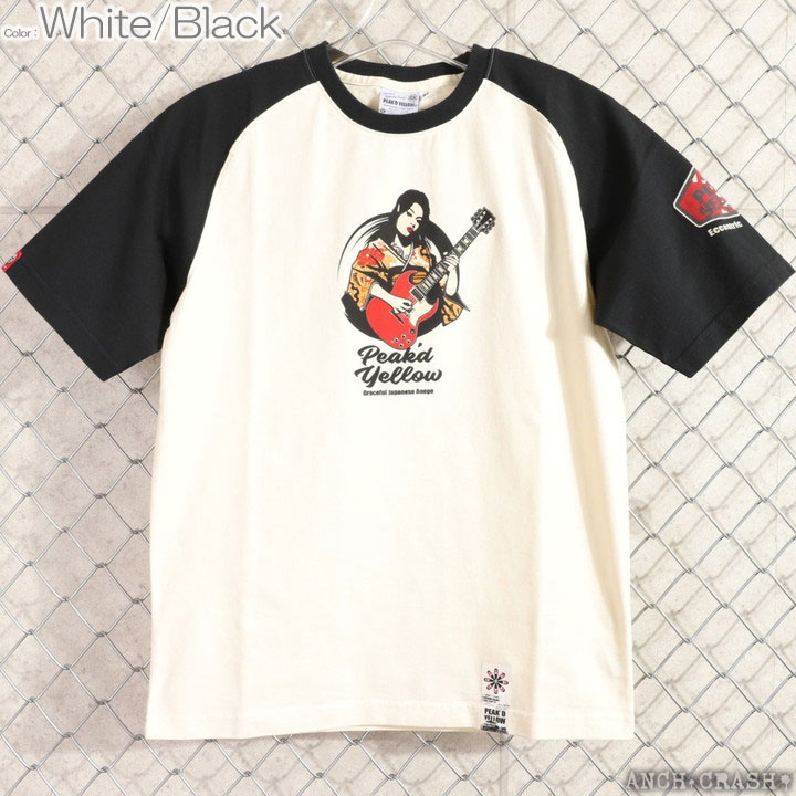 PEAK'D YELLOW『ロックフェス 2026』半袖 Tシャツ PYT-246 ピークド