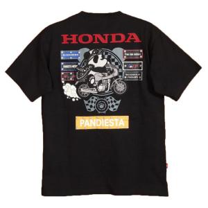 HONDA×PANDIESTA GB400TT 半袖Tシャツ 523502 パンディエスタ ホンダ ...