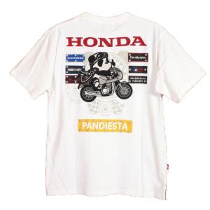 【GWも休まず出荷】HONDA×PANDIESTA GB400TT 半袖Tシャツ 523502 パン...