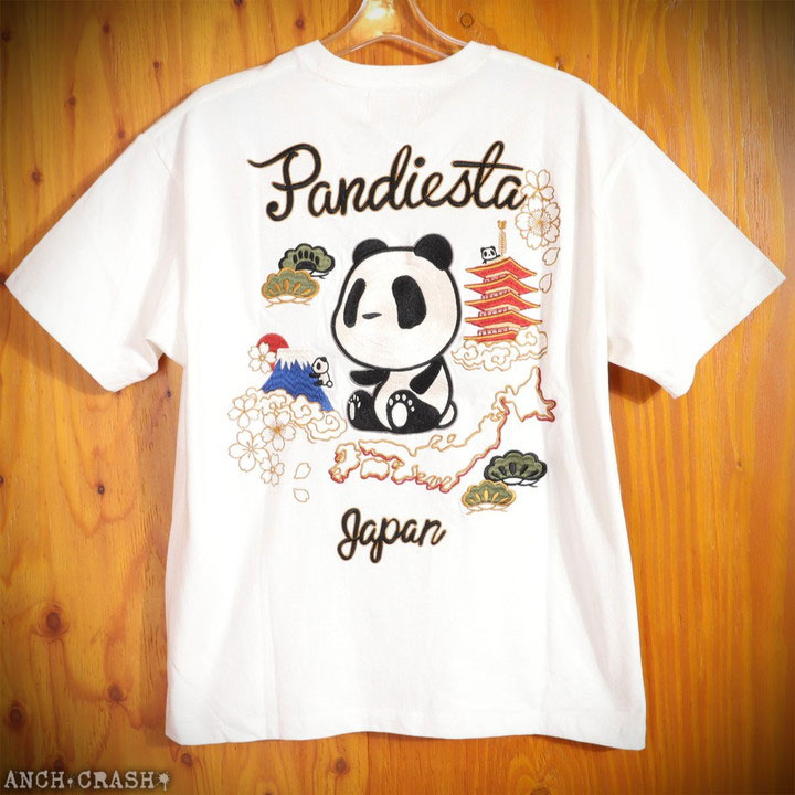 PANDIESTA（パンディエスタ） 和風パンダ Tee 526223 PANDIESTA 半袖T