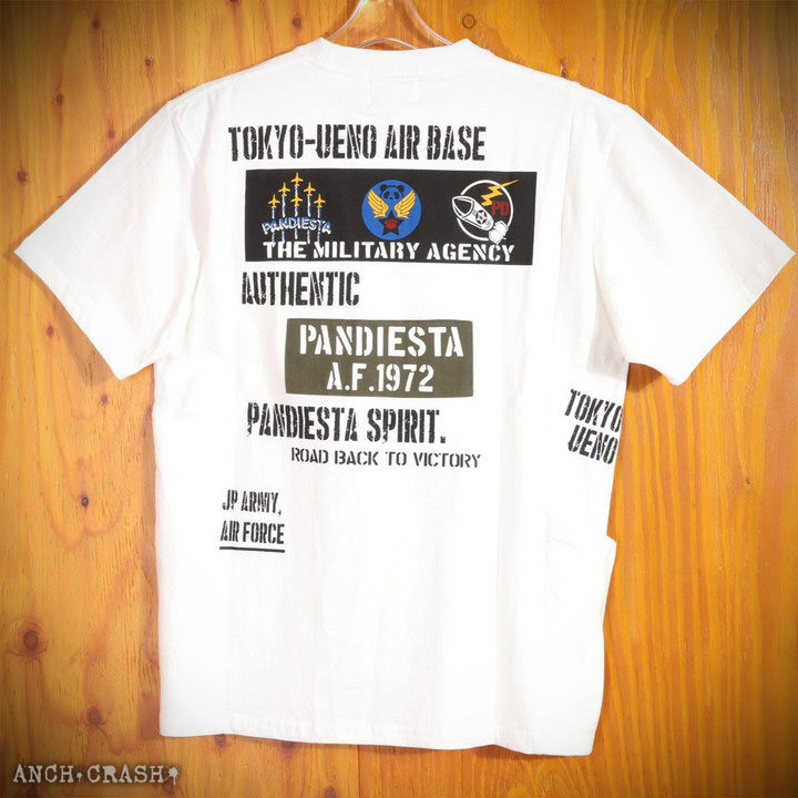 PANDIESTA 熊猫エアベース 半袖 Tシャツ 554855 パンディエスタ TEE 刺繍｜anch-crash｜20