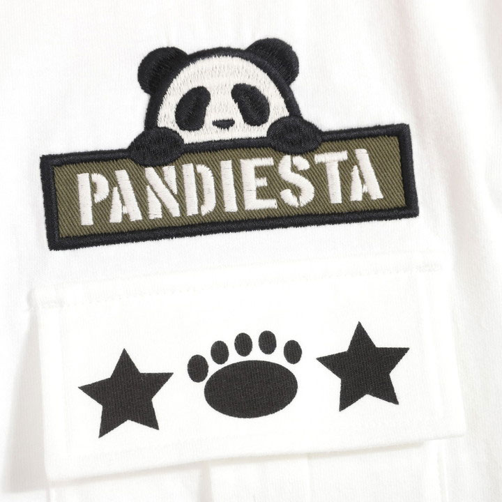 PANDIESTA 熊猫エアベース 半袖 Tシャツ 554855 パンディエスタ TEE 刺繍｜anch-crash｜17