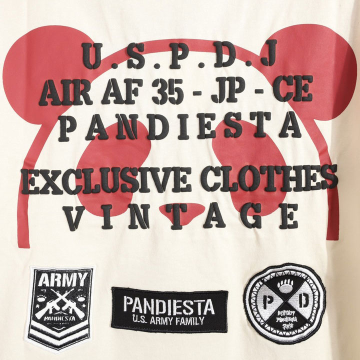 PANDIESTA PDJ-ARMY ポケット 半袖 Tシャツ 554950 パンディエスタ TEE 刺繍 ワッペン｜anch-crash｜20