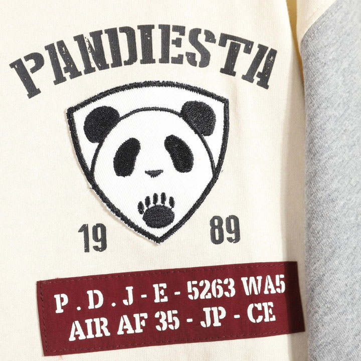 PANDIESTA PDJ-ARMY 半袖 フルZIPパーカー 554951 パンディエスタ 刺繍 ワッペン｜anch-crash｜16