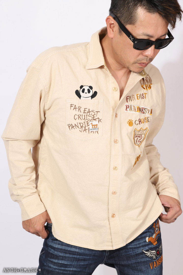 PANDIESTA（パンディエスタ） 日本縦断トリップパンダ シャンブレー