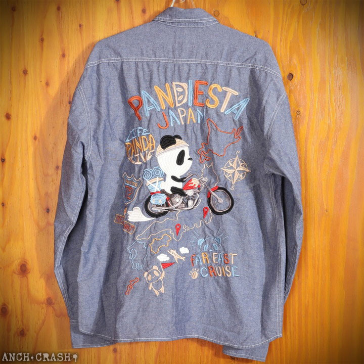 PANDIESTA（パンディエスタ） 日本縦断トリップパンダ シャンブレー