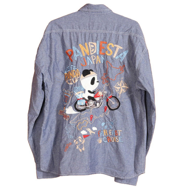 PANDIESTA（パンディエスタ） 日本縦断トリップパンダ シャンブレー