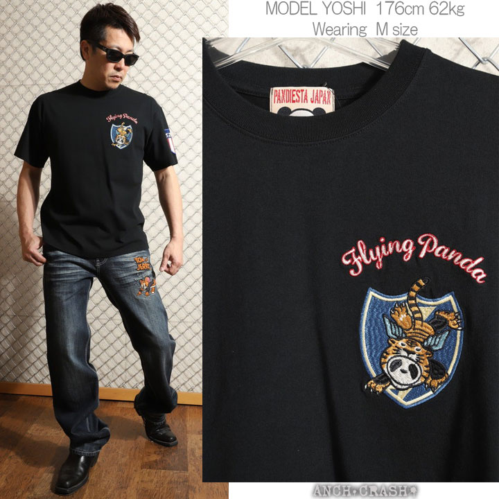 PANDIESTA（パンディエスタ） フライングパンダ Tee 585851 PANDIESTA