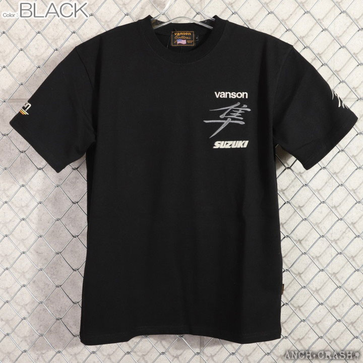 VANSON 24h限定P最大18倍!4/24pm23:59迄 SUZUKI HAYABUSA 半袖T