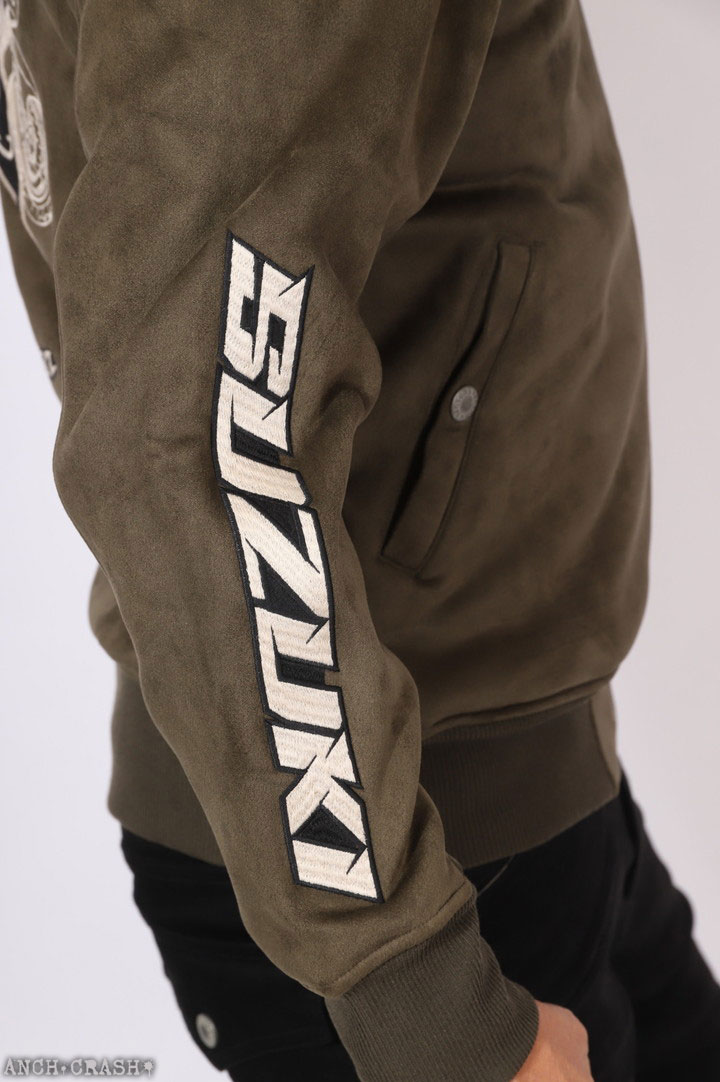 VANSON（バンソン） VANSON SUZUKI HAYABUSA ボンディング MA-1 SMV