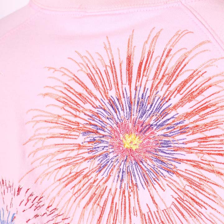 在庫限りセール SALE 30%off 花旅楽団 スクリプト 花火金魚桜 和柄 