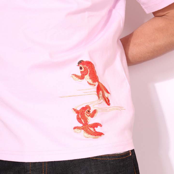 在庫限りセール SALE 30%off 花旅楽団 スクリプト 花火金魚桜 和