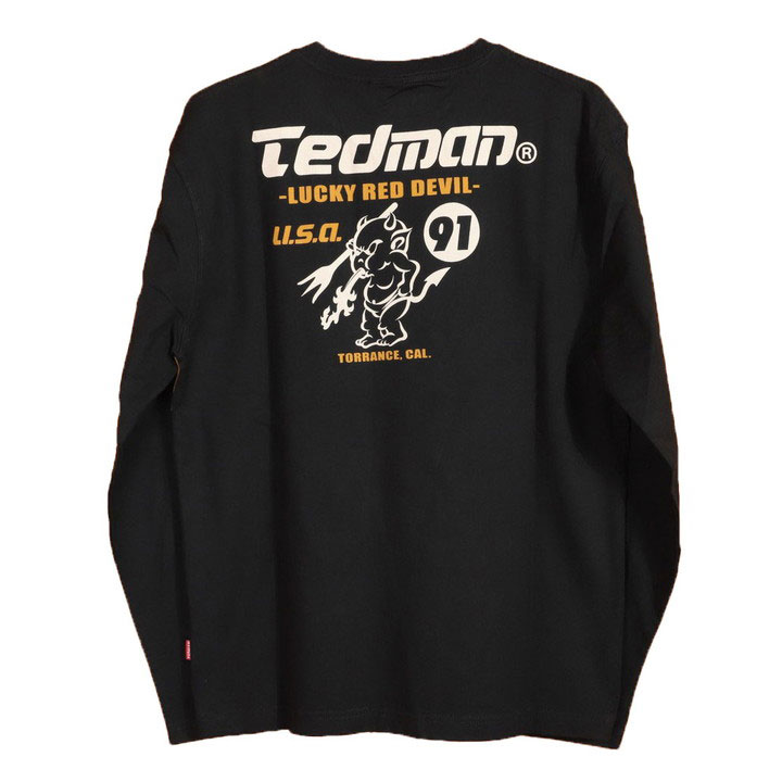 TEDMAN 巨大テッドマン ロンT TDLS-360 エフ商会 長袖 Tシャツ : tdls 