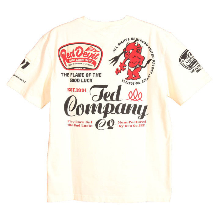 TEDMAN テッドマン Ted Company 半袖 Tシャツ TDSS-535 エフ商会