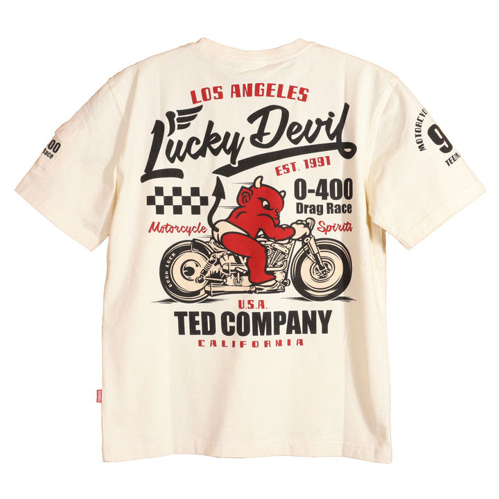 テッドマン MOTORCYCLE 半袖 Tシャツ TDSS-542 TEDMAN エフ商会