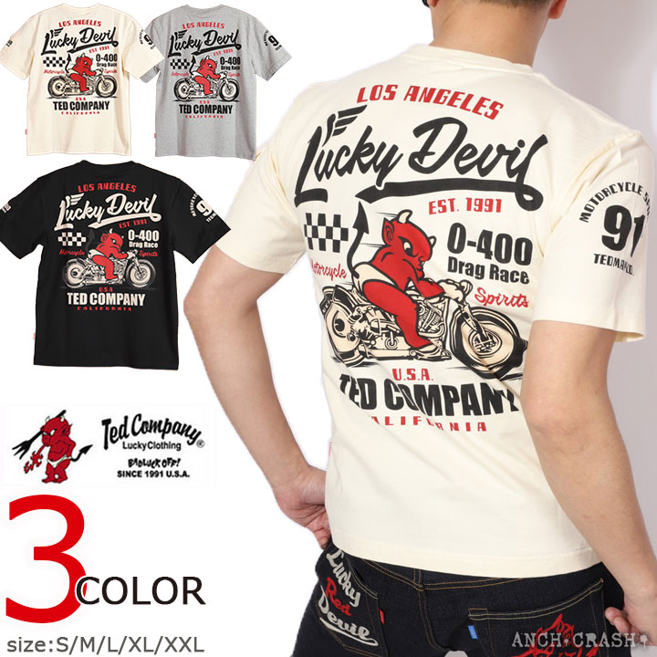 楽天市場】TEDMAN テッドマン TED'S MOTORCYCLE ロンT TDLS-365