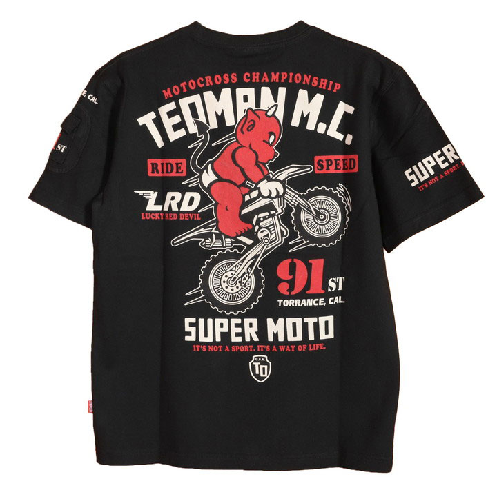 テッドマン SUPER MOTO 半袖Tシャツ TDSS-562 TEDMAN エフ商会