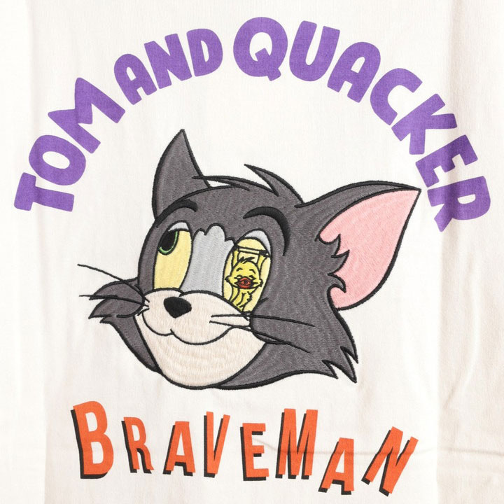 年末年始も毎日出荷】The BRAVE-MAN × TOM & JERRY 半袖Tシャツ TJB